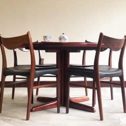 Rosewood Round Dining Table