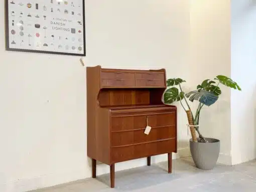 北歐老件柚木寫字桌
